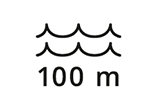 100 m Water-Resistant